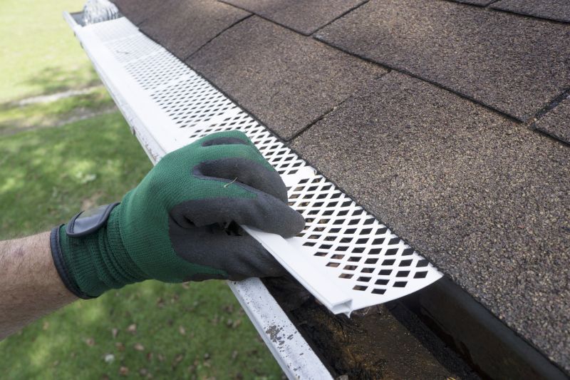 Gutter Covers Protecting a Home
